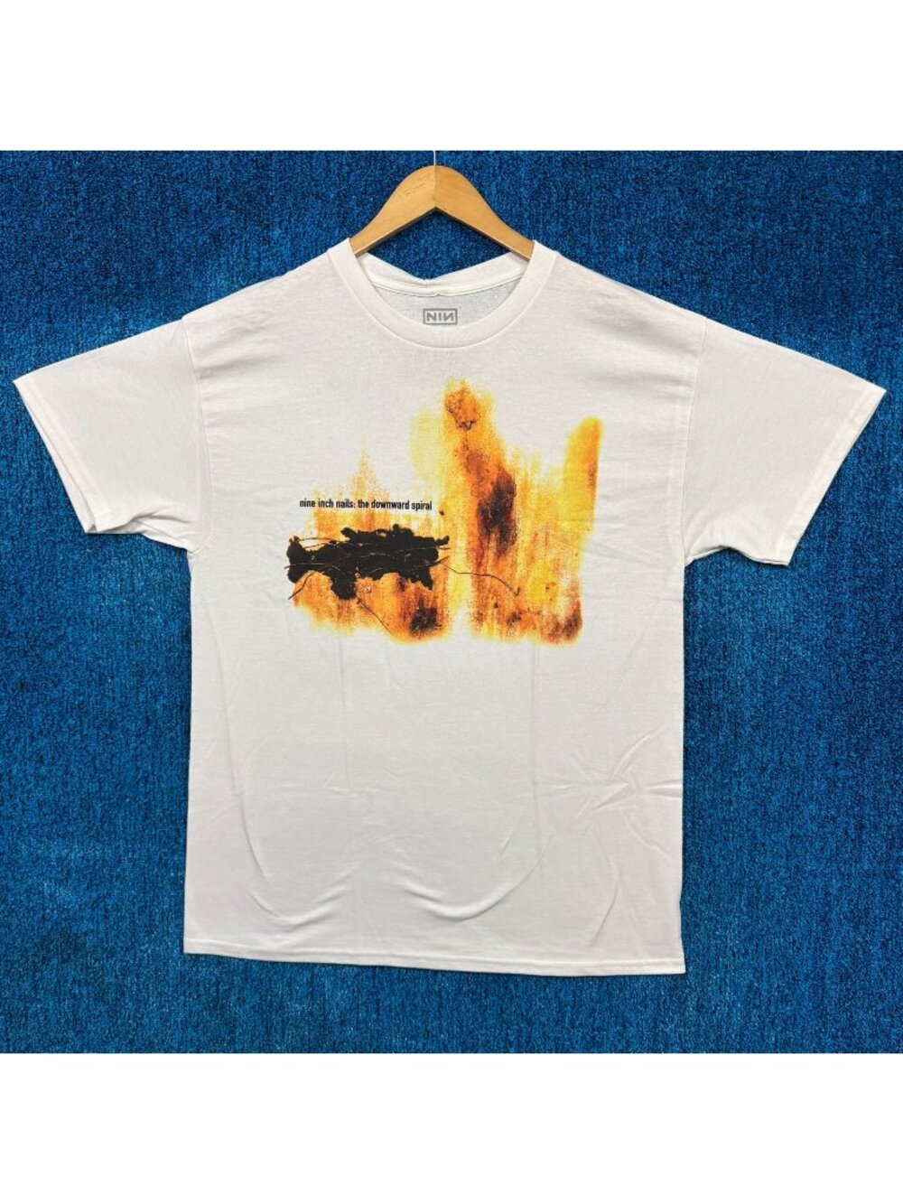 Nine Inch Nails Downward Spiral Rock T-shirt Size Large